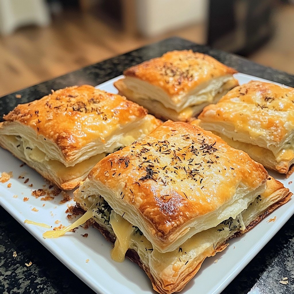 Super Bowl Party Food Savory Puff Pastries