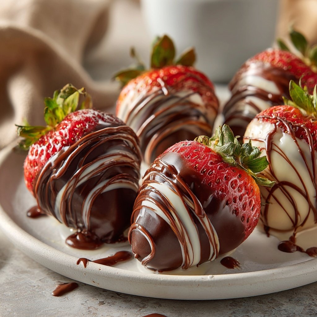 Chocolate Strawberries for Valentine’s Day